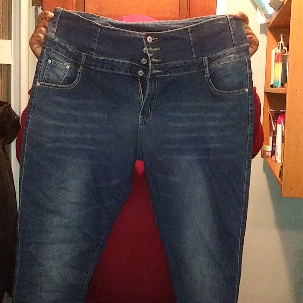 Plus size jeans